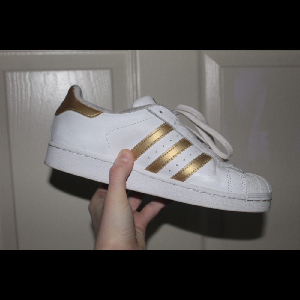 ADIDAS GOLD SUPERSTARS - Picture 4 of 6